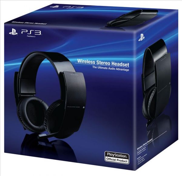 WIRELESS STEREO HEADSET SONY 7.1 SURROUND SOUND PS3