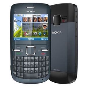 Smartphone NOKIA C3 Wi-Fi Qwerty MP3 Câmera 2MP Bluetooth